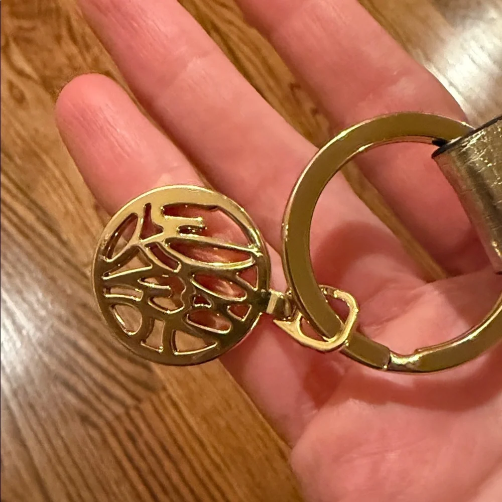 Lilly Pulitzer Swimming in Circles Strap Keychain NWOT
